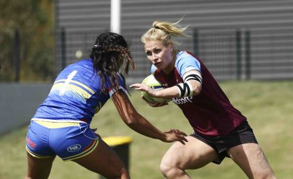 UQ 7s captain Jannike IJdens: Rugby Australia/Karen Watson